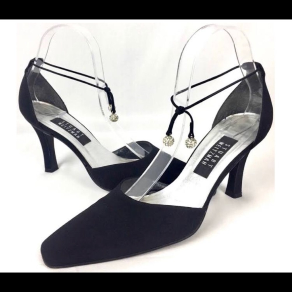 Stuart Weitzman Jezebella Black High Heels